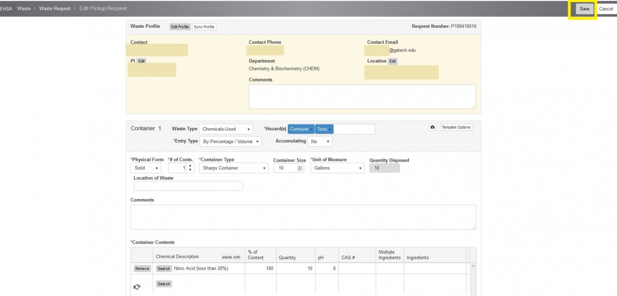 Click on "Save" at the end.